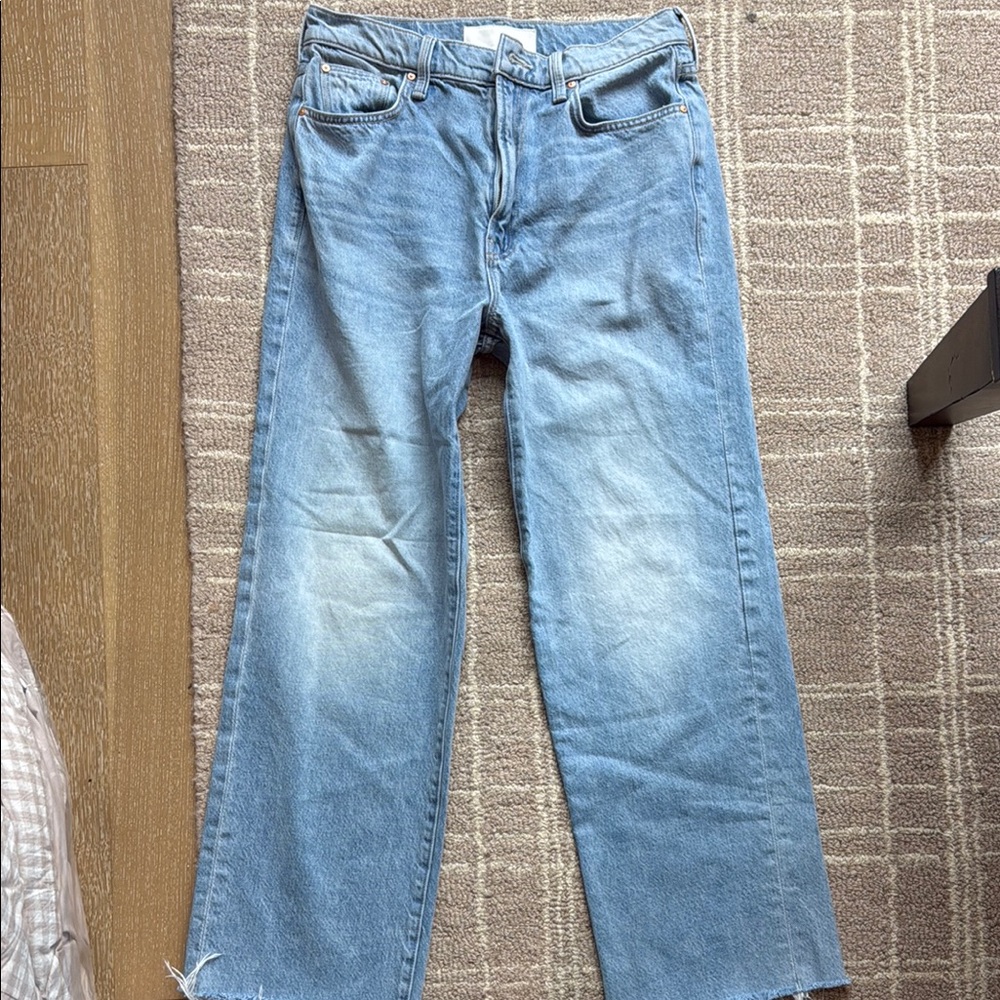 MOTHER High Rise Women Jeans - Light Blue